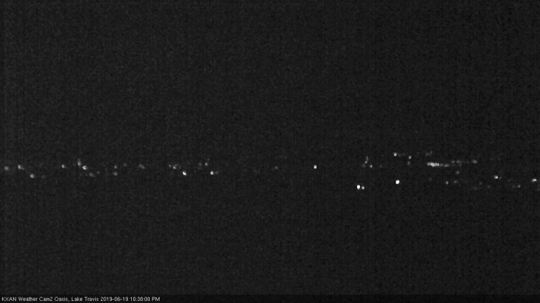 Lake Travis webcam, June 19, 2019 9:40 PM CT