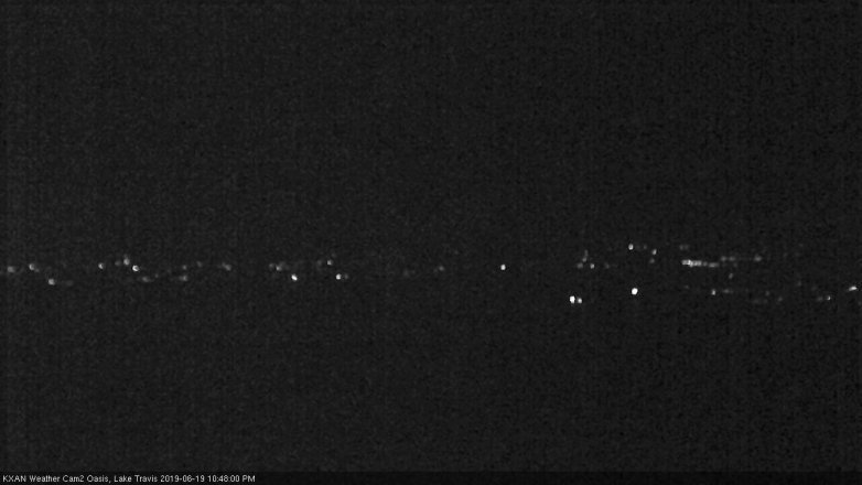 Lake Travis webcam, June 19, 2019 9:50 PM CT