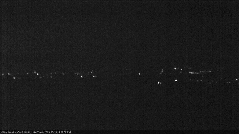 Lake Travis webcam, June 19, 2019 10:10 PM CT