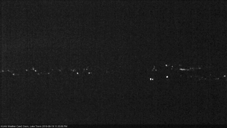 Lake Travis webcam, June 19, 2019 10:35 PM CT