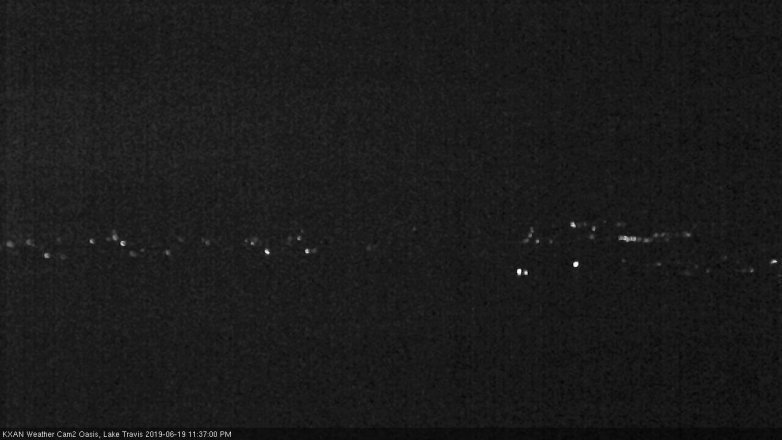 Lake Travis webcam, June 19, 2019 10:40 PM CT