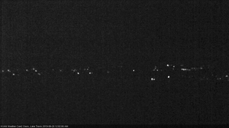 Lake Travis webcam, June 19, 2019 11:05 PM CT
