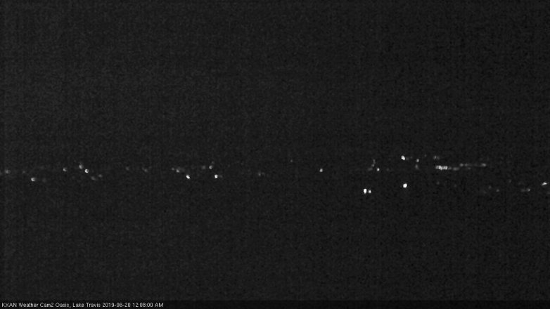 Lake Travis webcam, June 19, 2019 11:10 PM CT