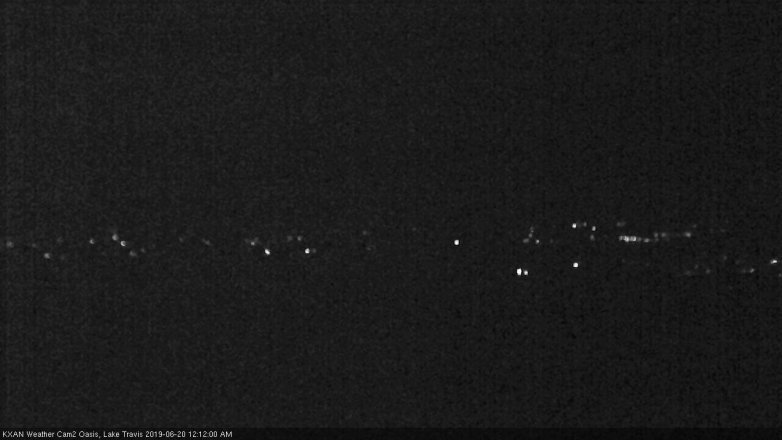 Lake Travis webcam, June 19, 2019 11:15 PM CT