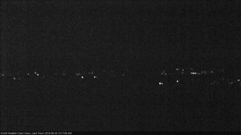 Lake Travis webcam, June 19, 2019 11:20 PM CT
