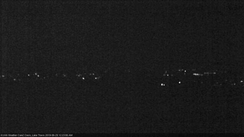 Lake Travis webcam, June 19, 2019 11:25 PM CT