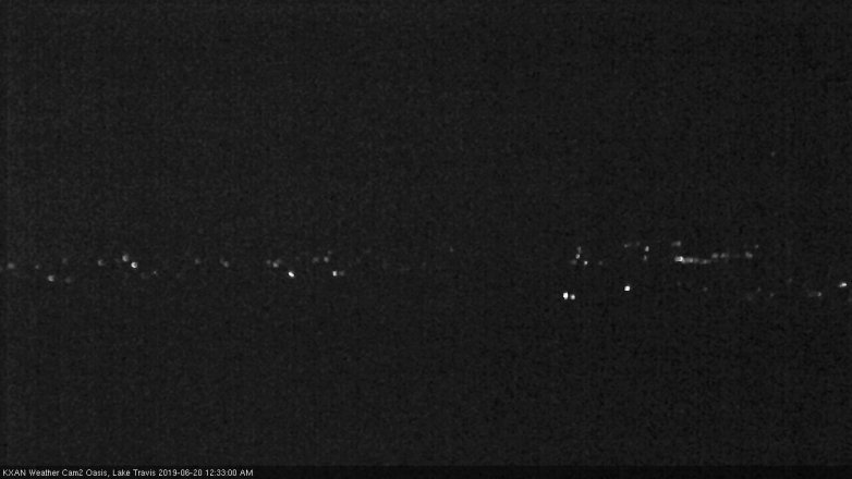 Lake Travis webcam, June 19, 2019 11:35 PM CT