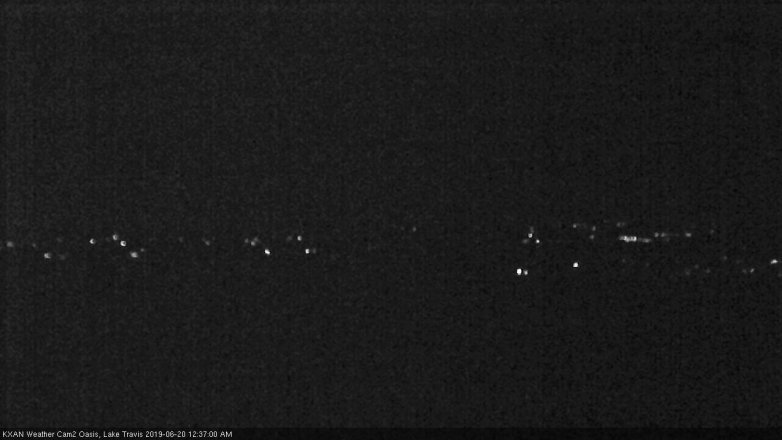 Lake Travis webcam, June 19, 2019 11:40 PM CT