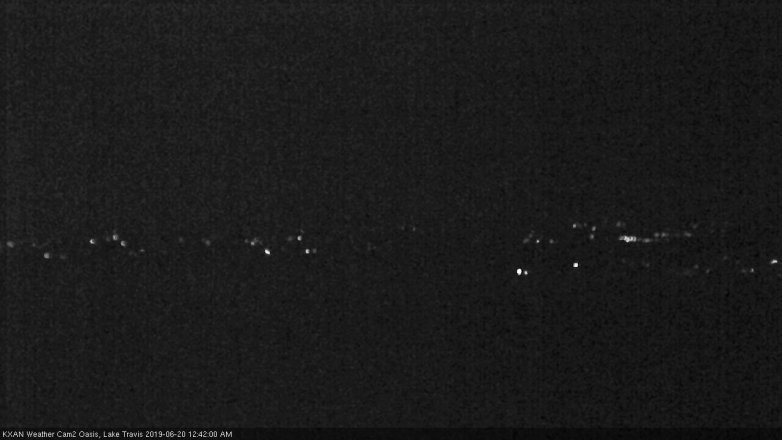 Lake Travis webcam, June 19, 2019 11:45 PM CT