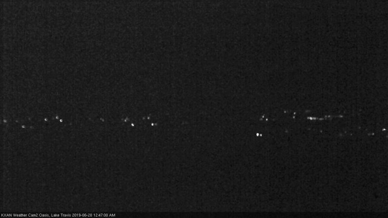 Lake Travis webcam, June 19, 2019 11:50 PM CT