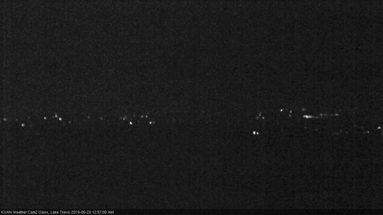 Lake Travis webcam, June 19, 2019 12:00 AM CT