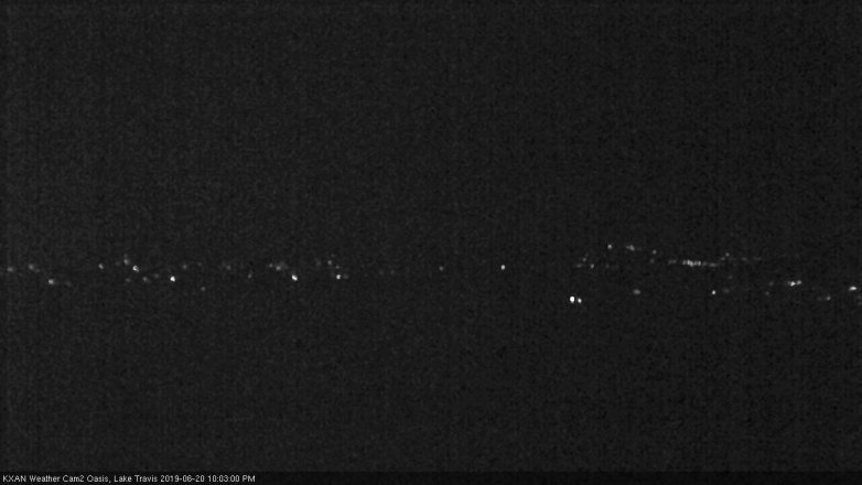 Lake Travis webcam, June 20, 2019 9:05 PM CT