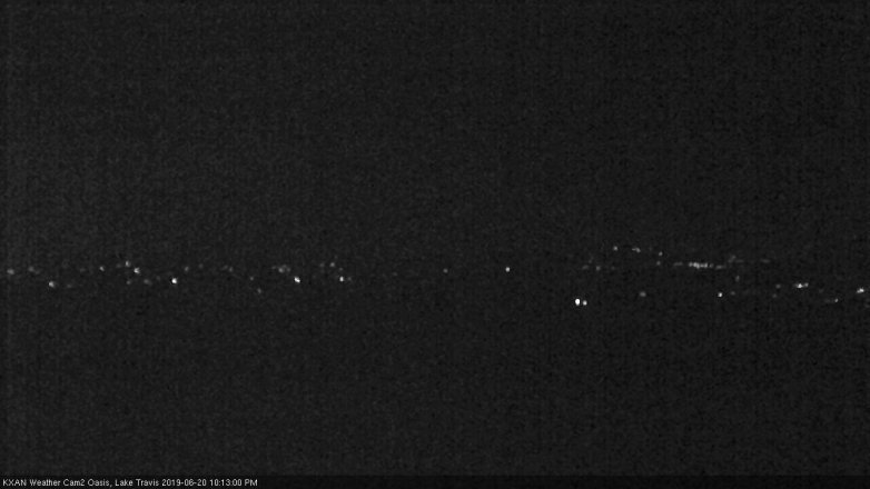 Lake Travis webcam, June 20, 2019 9:15 PM CT