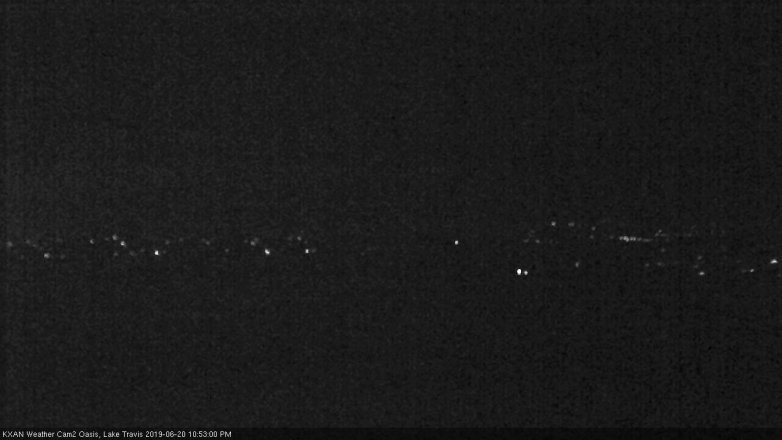 Lake Travis webcam, June 20, 2019 9:55 PM CT