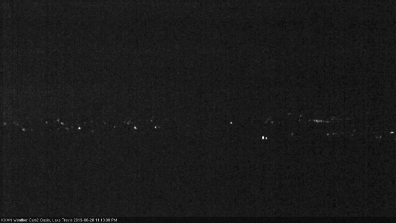 Lake Travis webcam, June 20, 2019 10:15 PM CT
