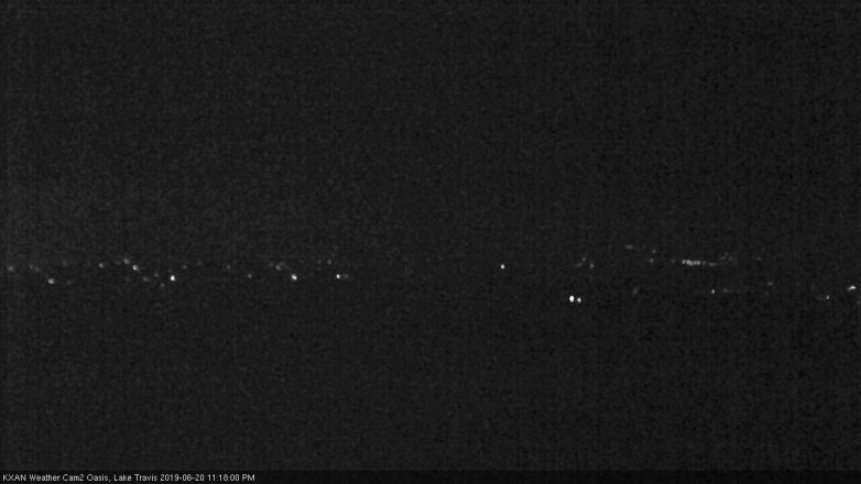 Lake Travis webcam, June 20, 2019 10:20 PM CT