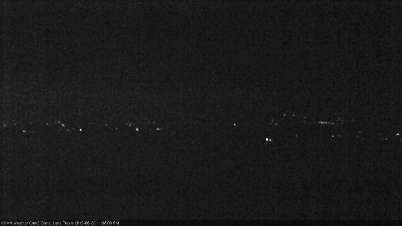 Lake Travis webcam, June 20, 2019 10:40 PM CT