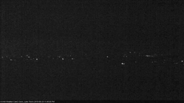 Lake Travis webcam, June 20, 2019 10:50 PM CT