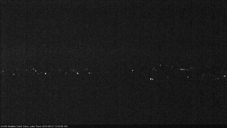 Lake Travis webcam, June 20, 2019 11:05 PM CT