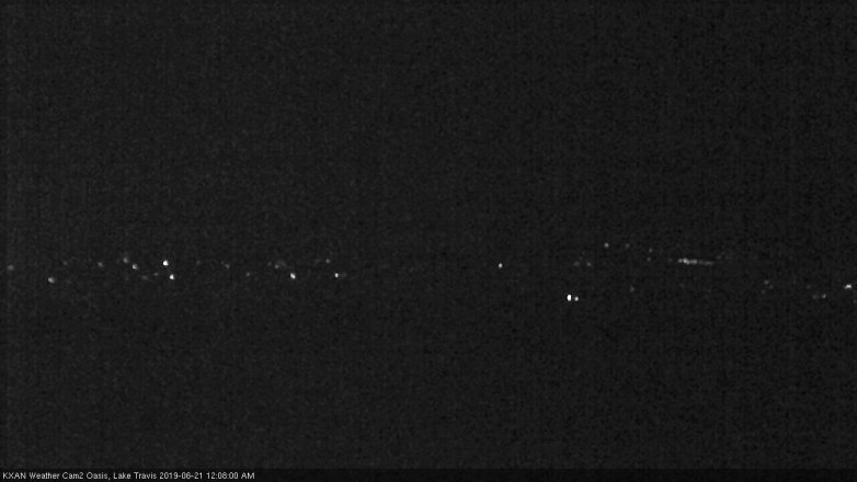 Lake Travis webcam, June 20, 2019 11:10 PM CT