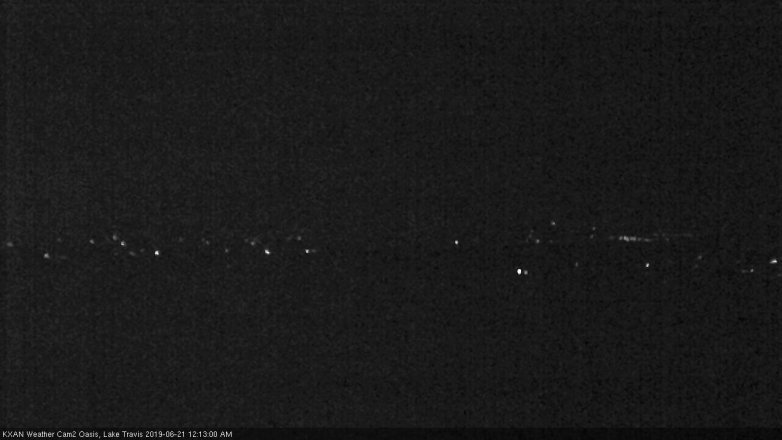Lake Travis webcam, June 20, 2019 11:15 PM CT