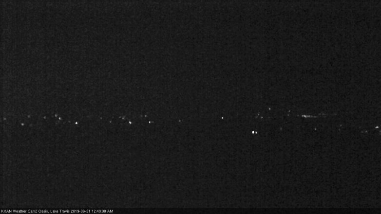 Lake Travis webcam, June 20, 2019 11:50 PM CT
