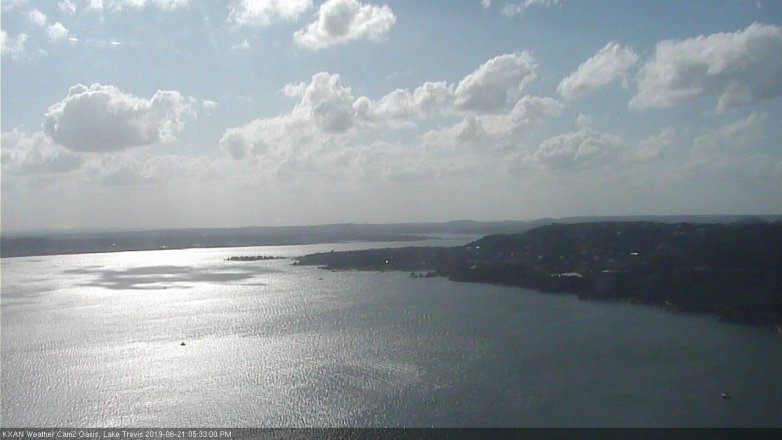 Lake Travis webcam, June 21, 2019 4:35 PM CT