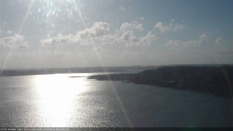 Lake Travis webcam, June 21, 2019 5:25 PM CT