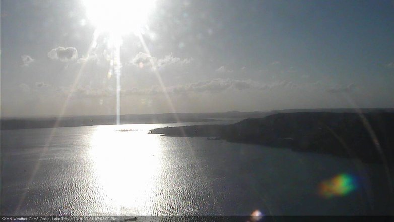 Lake Travis webcam, June 21, 2019 6:05 PM CT
