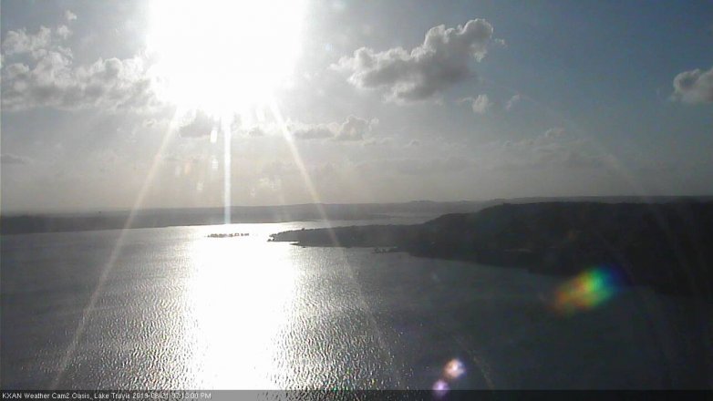 Lake Travis webcam, June 21, 2019 6:15 PM CT