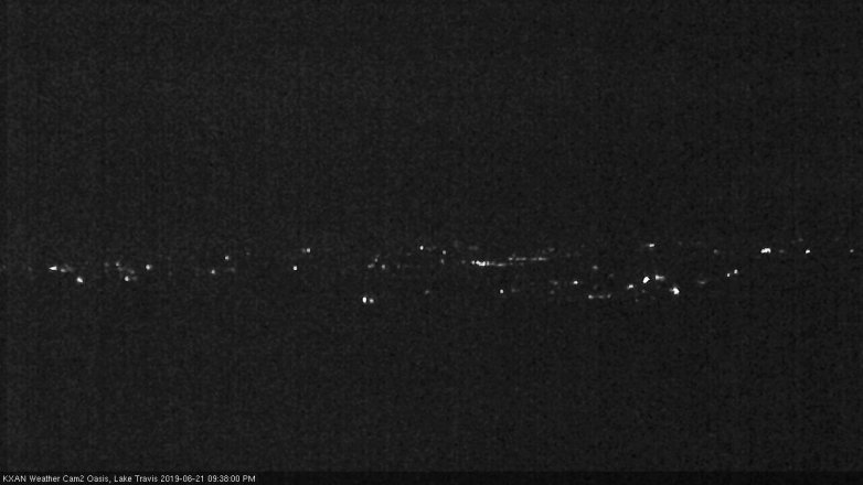 Lake Travis webcam, June 21, 2019 8:40 PM CT