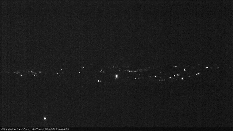 Lake Travis webcam, June 21, 2019 8:50 PM CT