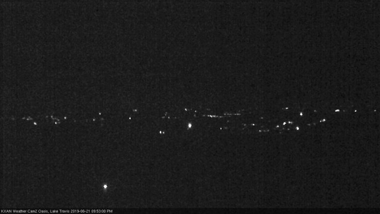 Lake Travis webcam, June 21, 2019 8:55 PM CT
