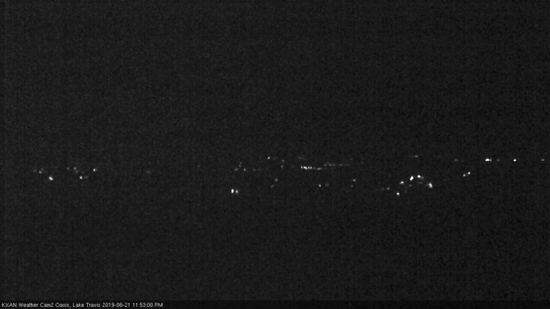 Lake Travis webcam, June 21, 2019 10:55 PM CT