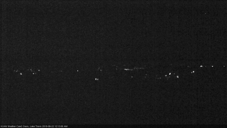 Lake Travis webcam, June 21, 2019 11:15 PM CT