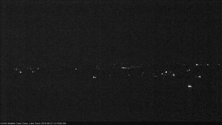 Lake Travis webcam, June 21, 2019 11:20 PM CT