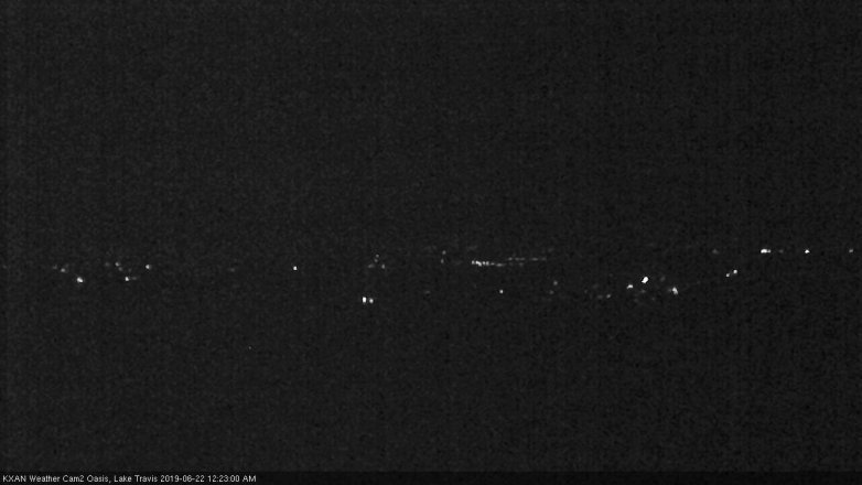 Lake Travis webcam, June 21, 2019 11:25 PM CT