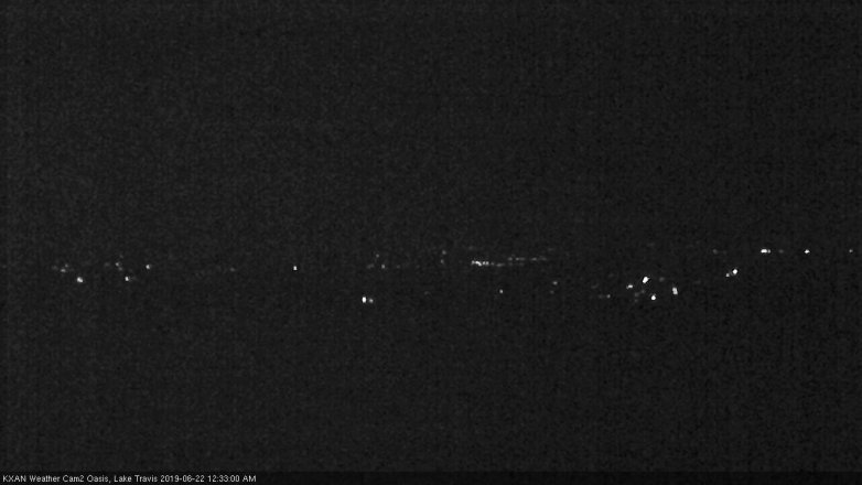 Lake Travis webcam, June 21, 2019 11:35 PM CT