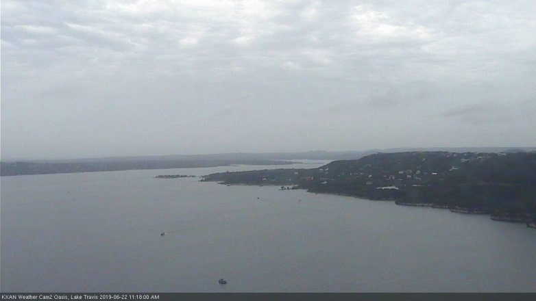 Lake Travis webcam, June 22, 2019 10:20 AM CT
