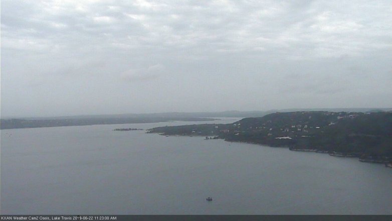Lake Travis webcam, June 22, 2019 10:25 AM CT