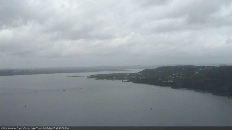 Lake Travis webcam, June 22, 2019 11:15 AM CT