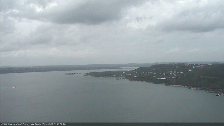 Lake Travis webcam, June 22, 2019 12:20 PM CT