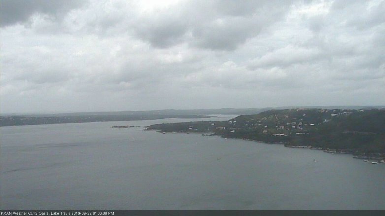 Lake Travis webcam, June 22, 2019 12:35 PM CT