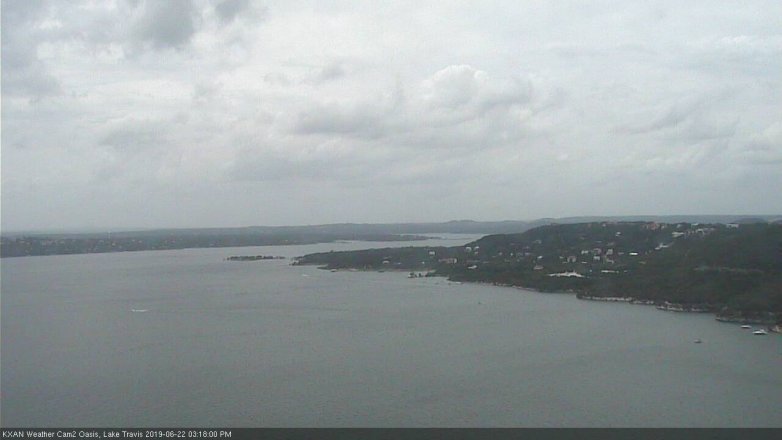 Lake Travis webcam, June 22, 2019 2:20 PM CT