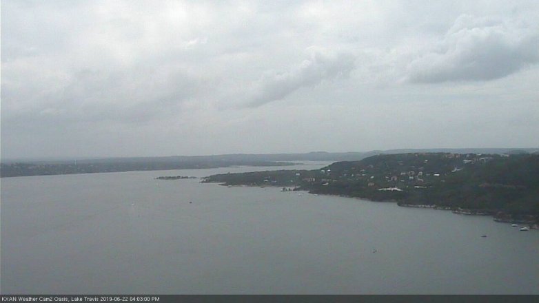 Lake Travis webcam, June 22, 2019 3:05 PM CT