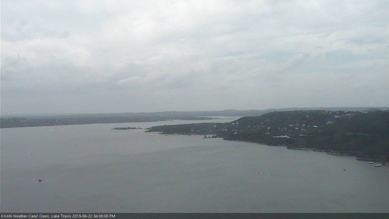 Lake Travis webcam, June 22, 2019 3:10 PM CT