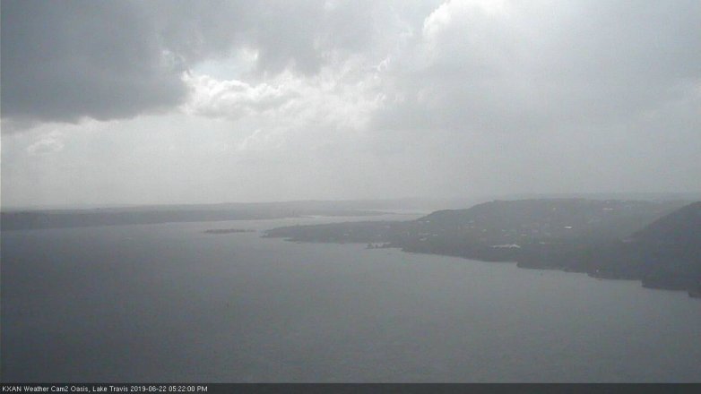 Lake Travis webcam, June 22, 2019 4:25 PM CT