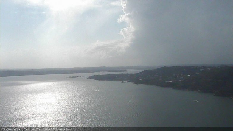 Lake Travis webcam, June 22, 2019 4:50 PM CT