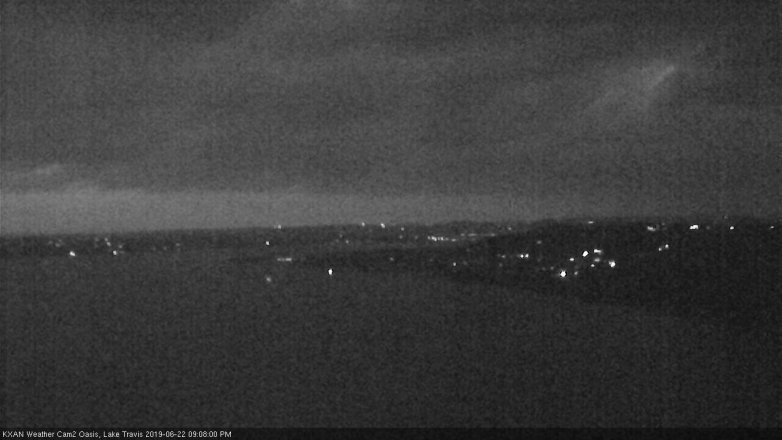Lake Travis webcam, June 22, 2019 8:10 PM CT