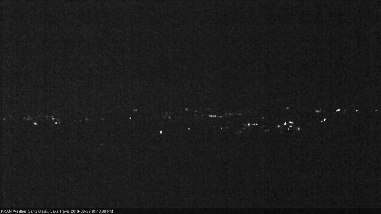 Lake Travis webcam, June 22, 2019 8:45 PM CT